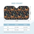 thumbnail image 3 of Bingfone Forest Elf Car Windshield Sunshade,Sun Foldable Sun Shield Sun Visor for Car - Small, 3 of 8