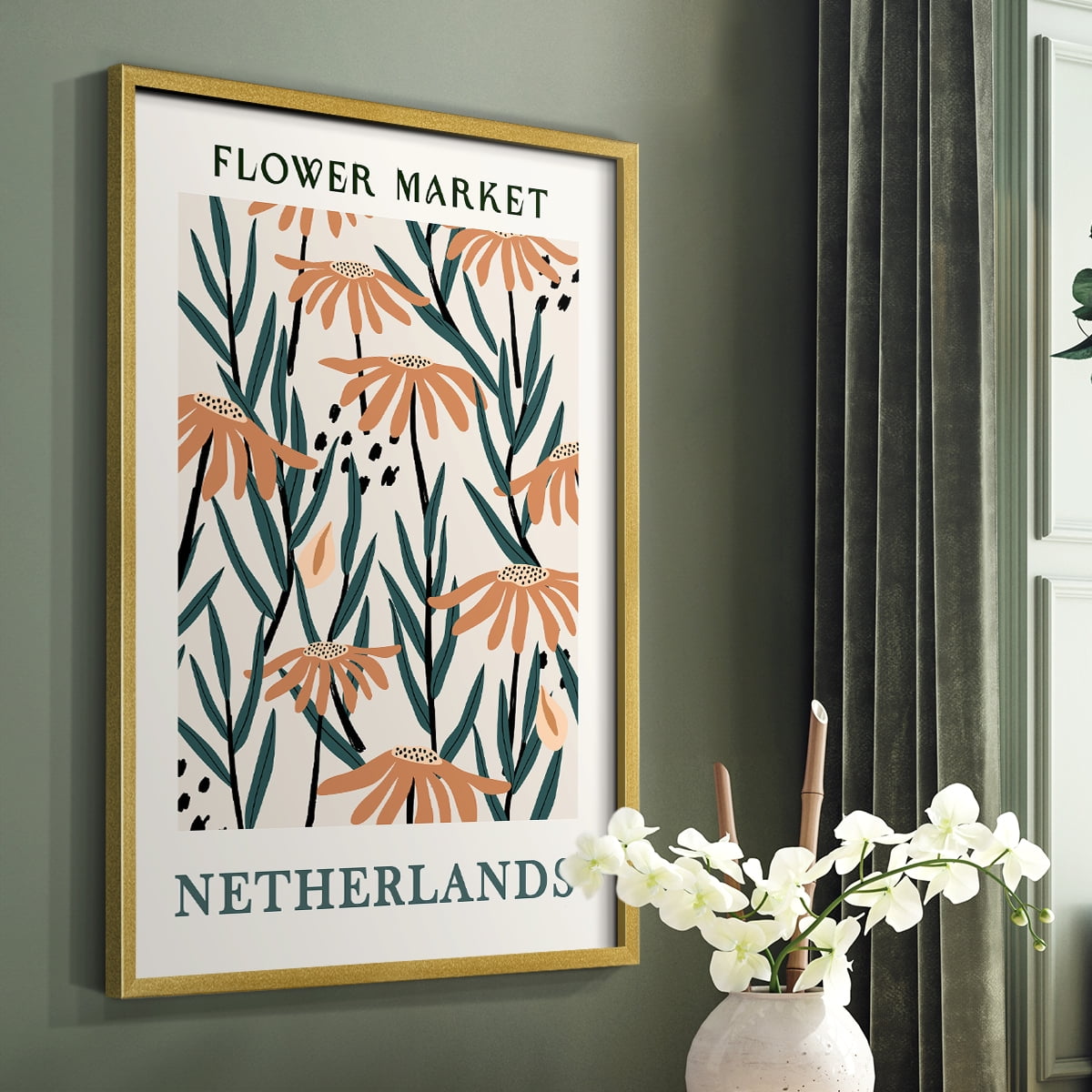 Matisse XXXV Framed Print - Solid Wood