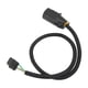 thumbnail image 2 of 7 Way Round to 4 Way Flat Trailer Connector Cable Brake Light Control Wiring Harness, 2 of 5