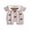 Brown, variant on RUINIXCW Newborn Baby Boy Girl Game Day Outfit Infant Baby Boys Summer Fall Clothes Striped Romper Football Baseball Basketball Embroidery Doll Collar Short Sleeve Jumpsuit