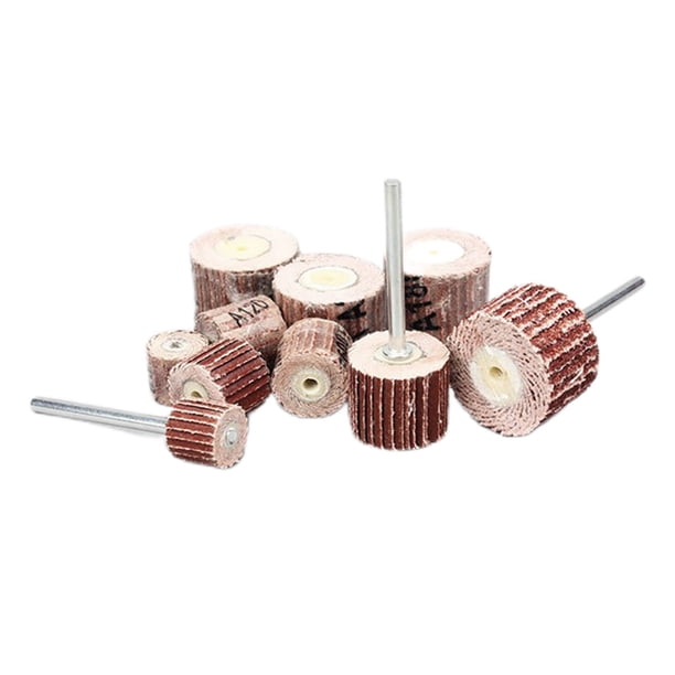 Scienceny Polishing Wheel Practical Convenient Slicers Cylinders Tough Tool Cylinder Wheels Multifunctional Professional Sandpaper Type3 NO3 Scienceny JJ6892-18