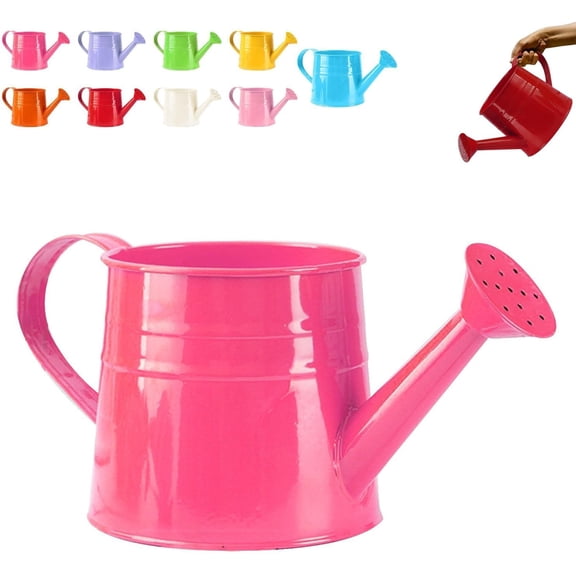 Watering Can Gardening Tool Accessories, Sprinkling Can 1L Metal Flower Garden Watering Can for Outdoor Indoor Plants Lawn Garden