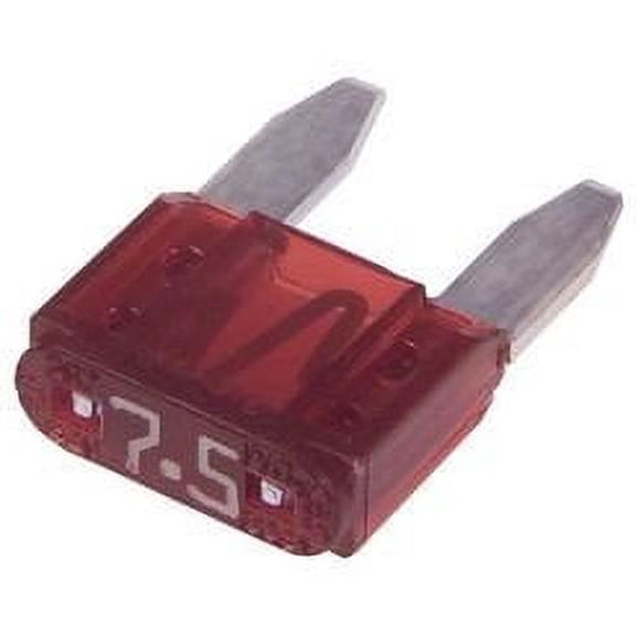 LITTELFUSE 029707.5WXNV FUSE, BLADE, 7.5A, 32V, FAST ACTING (5 pieces)