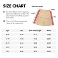 thumbnail image 6 of Actgleam Boys 3-Pack Athletic Shorts Kids Striped Active Running Shorts with Elastic Waist,Size 6-13Y, 6 of 7