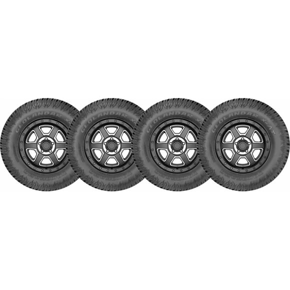 Paquete de 4 Llantas 31X10.50 R15 109Q Yokohama geolandar x-at g016