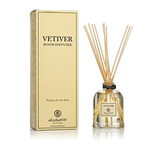 VETIVER Elizabeth W Chambre Diffuseur de Roseaux 8,45 oz