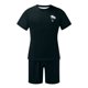 thumbnail image 5 of Men‘s Two-Piece Outfits Summer Casual Muscle Short Sleeve Tee Shirts And Classic Fit Sport Shorts Set Tracksuit 5XL, 5 of 5
