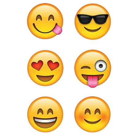 UPC: 0030554071379 | Creative Teaching Press Emojis Hot Spots Stickers (7137) Yellow