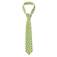 thumbnail image 1 of Fotbe Green Peas Corbata Clásica para Hombre con Estampado – Corbata de Seda Jacquard Tejida, para Negocios, Bodas y Eventos Formales, 1 of 7
