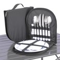 thumbnail image 2 of Water-Resistant Camping Utensil Organizer Bag - Durable Oxford Cloth Gear Storage for Outdoor Cooking Tools & Picnic Essentials, 2 of 6