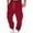 Red-04, variant on LIBRCLO Mens Sweatpants with Pockets Workout Fitness Comfortable Jogger Pants Running Sweatpants Elastic Bottom for Fall Clothes