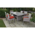 thumbnail image 1 of Florence Patio Rectangulaire Table à Manger 4 Fauteuils Sans Bras 2 Fauteuils, 1 of 2