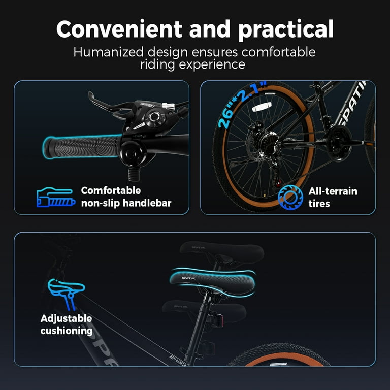 y*i様 VeroCity - 三PLUS-ES SPATIAL 24/26/27.5/29 inch Mountain Bike,8/21 Speed