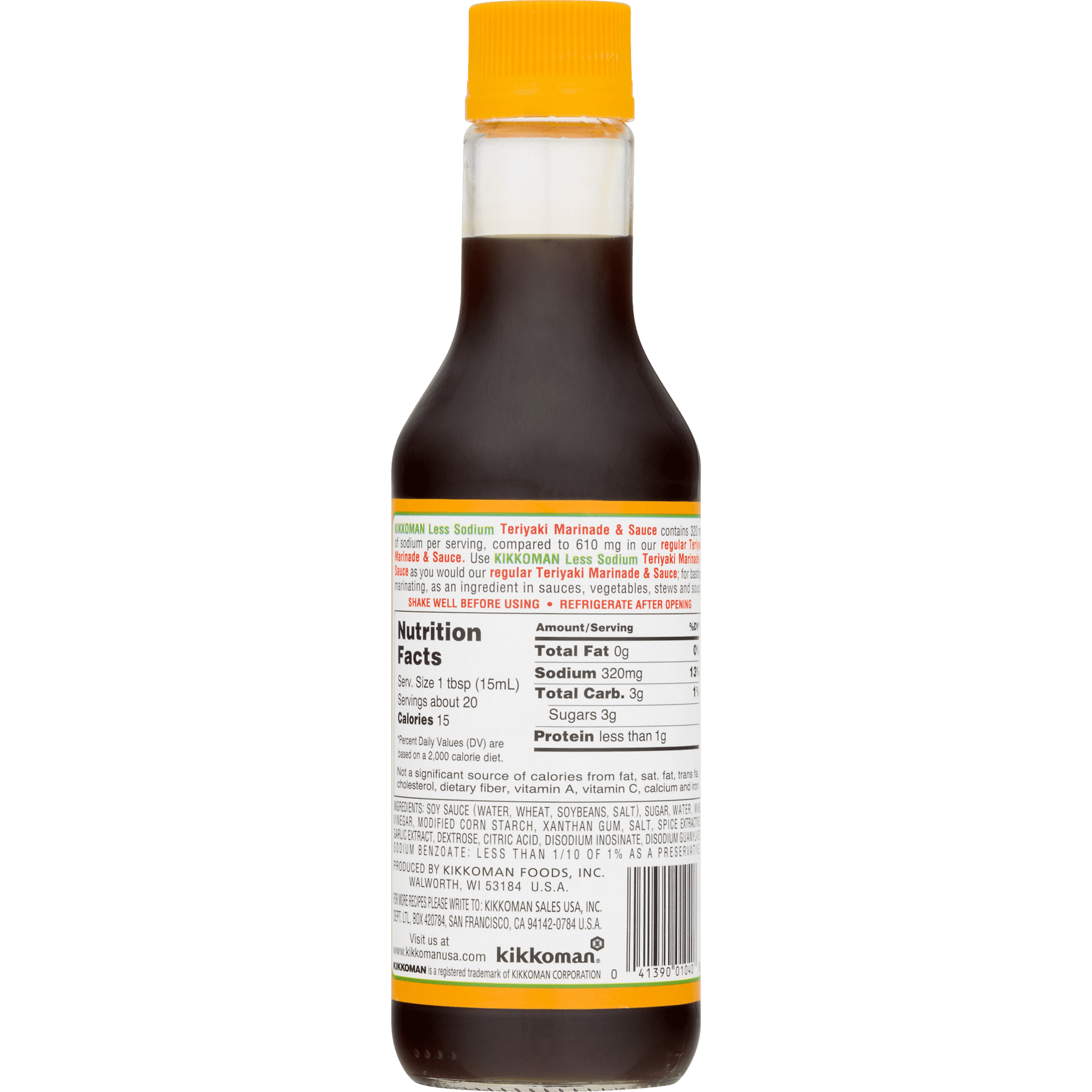 Low Sodium Teriyaki Sauce Nutrition Facts Blog Dandk
