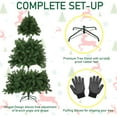 thumbnail image 4 of Farmdex 6FT Artificial Christmas Tree Xmas Pine Tree with Solid Metal Legs Perfect for Indoor and Outdoor Holiday Decoration, 4 of 8