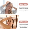 thumbnail image 5 of HEETA Scalp Massager Hair Growth, Exfoliator for Dandruff Removal & Relaxation, Shampoo Brush Fit Wet Dry Hair Use, Beige, 5 of 8