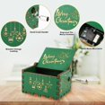 thumbnail image 3 of Caja de música de 1 pieza, mini caja de música de madera, decoración navideña, caja de música con manivela, caja de música creativa vintage tallada antigua, feliz para familiares y amigos ER, 3 of 5