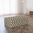 thumbnail image 3 of Damask Foldable Mattress, Retro Geometric Check Art, 78.7" x 47.2", Pale Coffee and Charcoal Grey, by Ambesonne, 3 of 6
