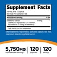 thumbnail image 2 of Nutricost Black Elderberry Vegetarian Capsules 575mg (120 Capsules) - Gluten Free and Non-GMO Supplement, 2 of 6