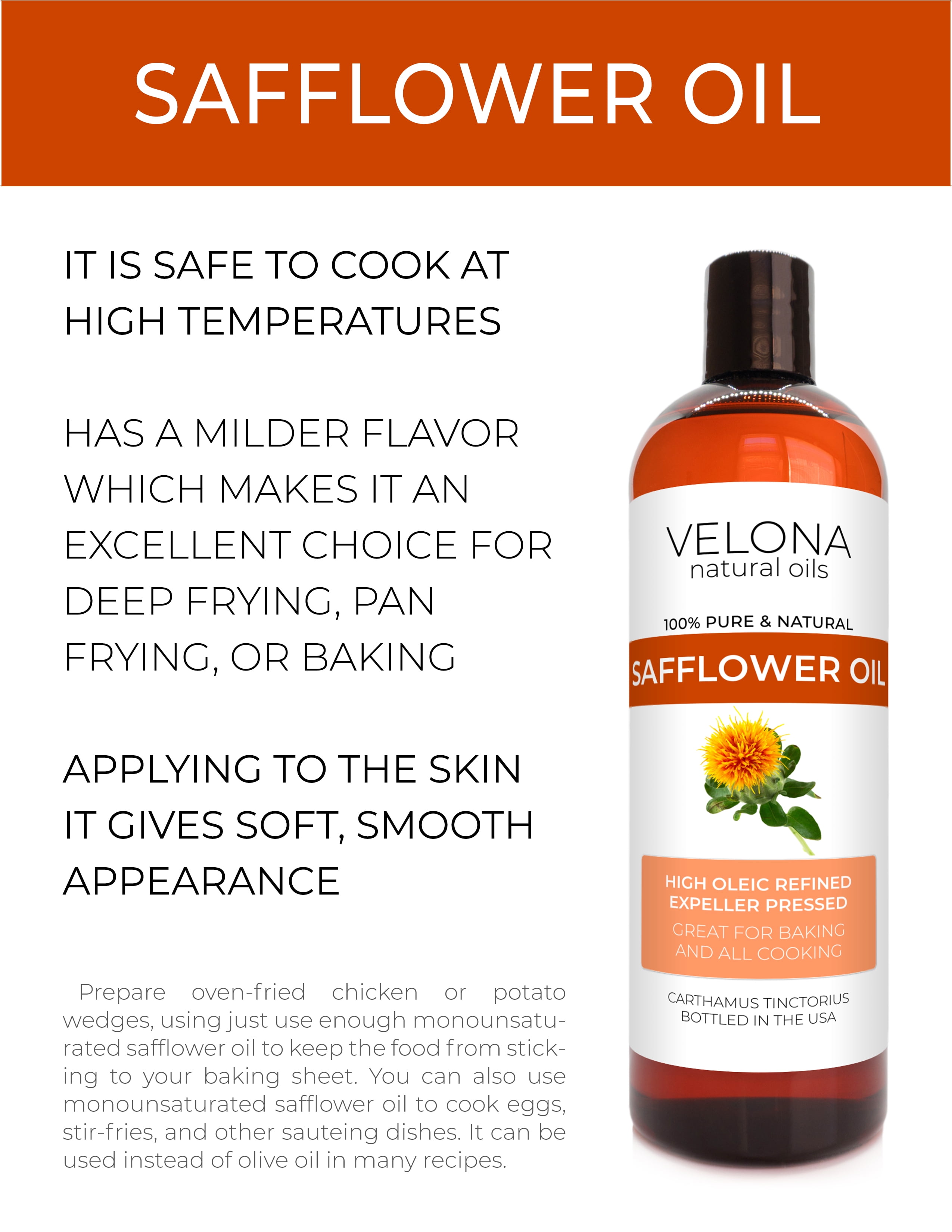 Safflower Oil For Hair