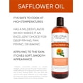 thumbnail image 2 of Safflower Oil by Velona - 24 oz | 100% Pure and Natural Carrier Oil | Refined, Cold Pressed | Cooking, Skin, Hair, Body & Face Moisturizing | Use Today - Enjoy Results, 2 of 4