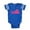 Royal Blue, variant on CafePress - Virginia - Cute Infant Baby Football Bodysuit