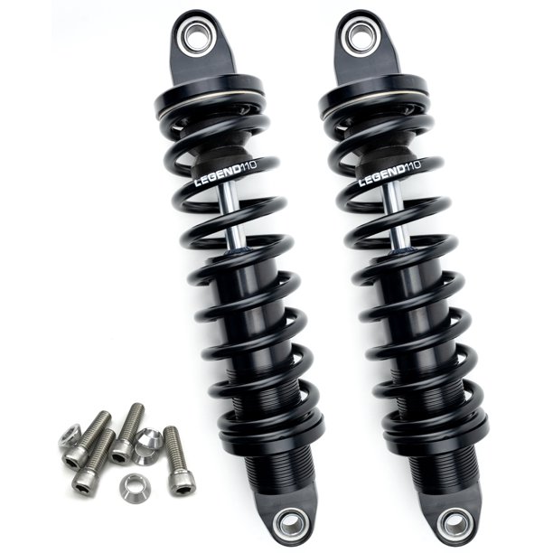Legends Revo HeavyDuty Black 13" TriGlide Rear Shocks (13101209