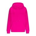 thumbnail image 4 of Dxzfnsa Oversized Hoodie Sweatshirts for Women Winter Warm Solid Color Hoodies Causal Long Sleeve Pullover Sweatshirts with Kangaroos Pockets, 4 of 8