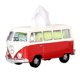 thumbnail image 2 of Caja de Pañuelos de Autobús Retro, Decoración de La Cubierta, Dispensador de Papel Extraíble, Caja de Almacenamiento de Servilletas, Soporte de Pañuel rojo Sunnimix sostenedor del tejido, 2 of 8