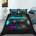 thumbnail image 3 of Home Bed Clothes Duvet Cover Esports Style Pillowcase Child Adult Color Contrast Design Bed Spreads, 3 of 6