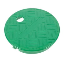 Soimiss 1Pc Green Sprinkler Valves Box Cover Lid Replacement Durable Easy to Install Irrigation System Accessory