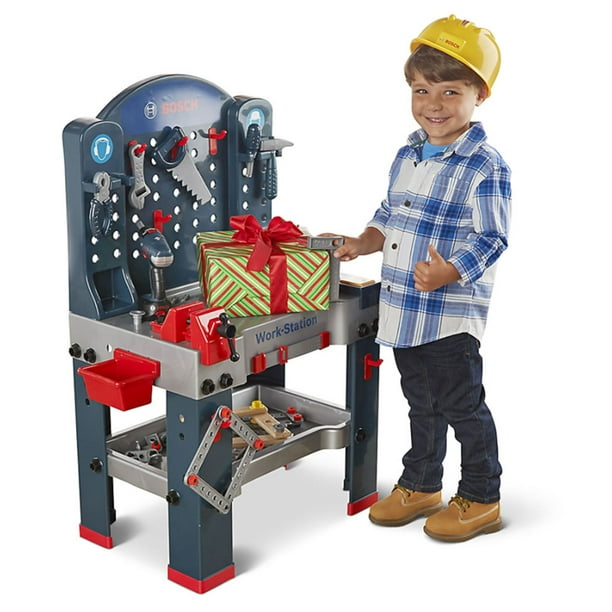 Theo Klein Bosch Toy Workbench Premium Children s Toolset and