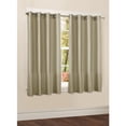 thumbnail image 1 of Mainstays Faux Silk Drapery Grommet Window Curtains Panel, 1 of 7