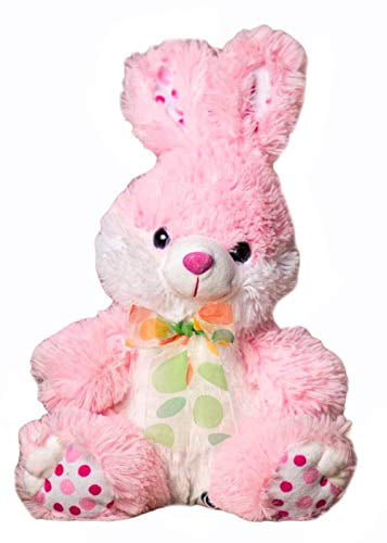 Pink 9" Plush Bunny 