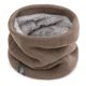 thumbnail image 1 of Bufanda de punto con cuello redondo y doble uso para hombre y mujer, jersey de otoño e invierno, para ciclismo, además de protección para la columna cervical con acolchado de terciopelo, 1 of 5