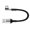 0.25m-single elbow, variant on Short USB to Type C Fast Charging Cable with 90 Degree Elbow Data Cord for Smartphones and Tablets