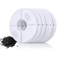 thumbnail image 1 of Cat Fountain 6 Water Filter Replacement Filter, Replacement Filter for Flower Fountains Diameter 12.5CM (Pack of 6), 1 of 5