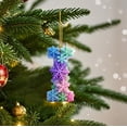 thumbnail image 4 of I Snowflake Series 2D Acrylic Backpack Car Pendant Decoration Ornament Alphabet Design I, 4 of 7
