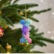 thumbnail image 4 of Colgante de árbol de Navidad con copo de nieve de acrílico | Adorno navideño 2D para mochila, espejo retrovisor del coche y decoración del hogar | Accesorio de decoración festiva, 4 of 6