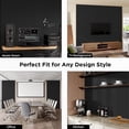 thumbnail image 3 of Easy4Home 6Pcs Wood Soundproof Wall Panels 94" x 7.9" Wood Slat Acoustic Panels,Classic Black Oak, 3 of 7