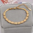 thumbnail image 2 of JM Carta de amor de acero de titanio Cubo mágico Pulsera de acero de titanio Las mujeres no se desvanecen Diseño de lujo de gama alta Joyas europeas y americanas ER, 2 of 4