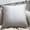 Light grey, variant on Nvzi Decorative Pillow, 40x40cm black Plain Throw Pillow, 1 Pack Throw Pillow Set with Tech Fabric Cover & PP Cotton Filling, Soft Cushion for Sofa, Living Room