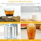 thumbnail image 4 of 10 botellas de zumo de 500 ml, botellas de agua creativas (transparentes), 4 of 7
