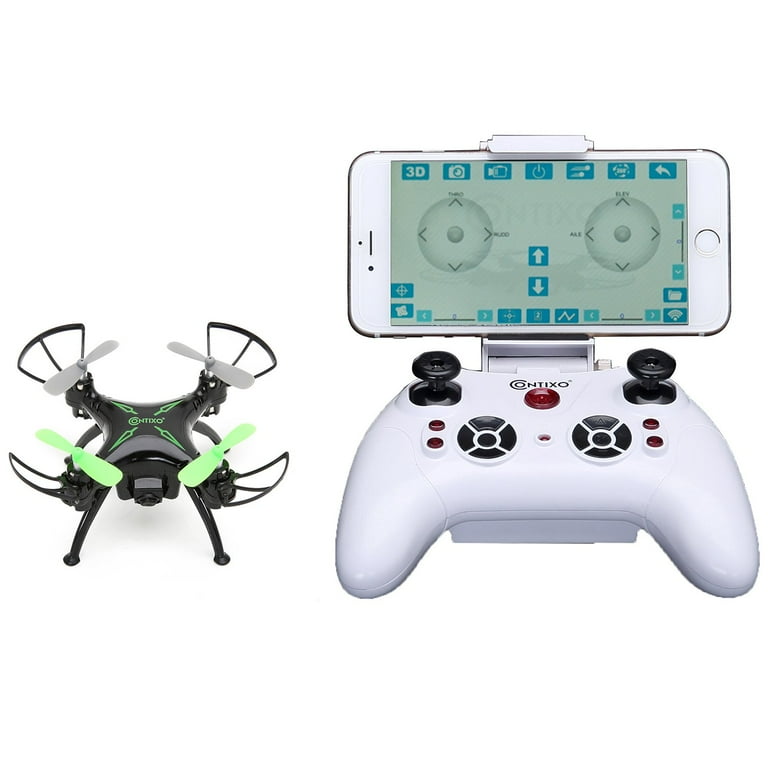Contixo F3 World s Easiest Fly App Track Controlled Mini Drone 720P HD WiFi Camera 2.4GHz 4CH 6 Axis Gyro RC Quadcopter Gravity Sensor One Key