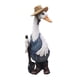 thumbnail image 1 of Estatua de pato de cartón para jardín, escultura, modelo, adorno, patio, estanque, arte, manualidades Pato macho, 1 of 8