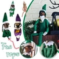thumbnail image 2 of Snoop on A Stoop muñeca elfo de Navidad decoraciones para el hogar elfo en el estante muñeca artesanías 2023 regalo de vacaciones de Navidad para niños, 2 of 4