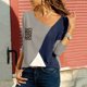 thumbnail image 2 of Blusa informal de manga larga con cuello redondo y estampado de leopardo para mujer Pompotops gfhjh2718, 2 of 5