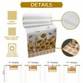 thumbnail image 5 of Fall Sunflower Table Runner, Autumn Thanksgiving Kitchen Dining Table Decoration for Home Party Decor 13x48 Inches, 5 of 9