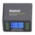 thumbnail image 1 of Digital USB  Portable  50W 8 Port QC3.0 PD Fast Charging Multiple USB  Station 100-240V Cell Phone, 1 of 8