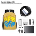 thumbnail image 5 of Arcade Neo Geo Logo Travel Backpack Women Men School Computer Bookbag Student Daypack, 5 of 5